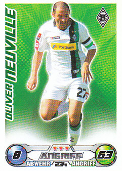 Oliver Neuville Borussia Monchengladbach 2009/10 Topps MA Bundesliga #234